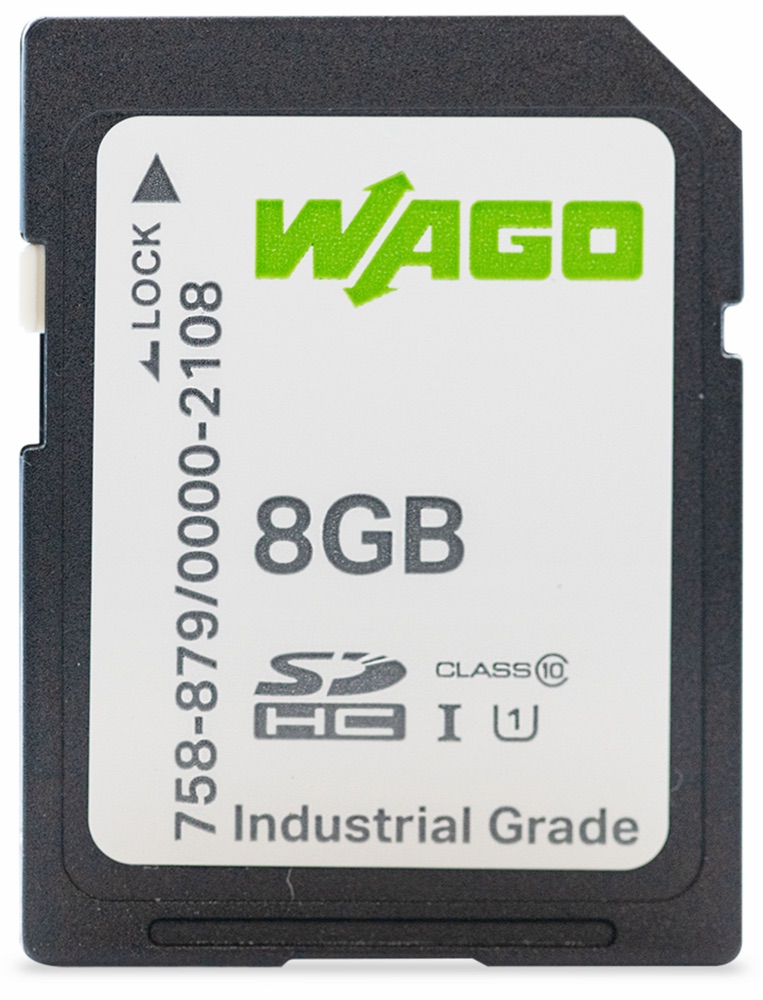 WAGO 758-879/000-2108 Memóriakártya SD; 8 GByte termékfotó
