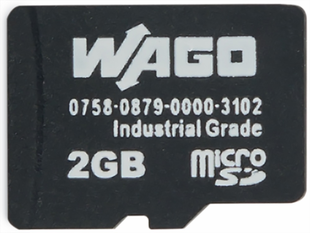 WAGO 758-879/000-3102 Memóriakártya Mikro-SD; 2 GByte termékfotó