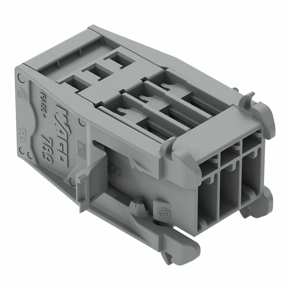 WAGO 769-603/005-000 1 vezetékes apacsatlakozó szürke termékfotó