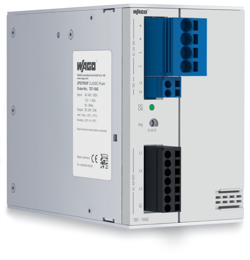 WAGO 787-1642 SMPS CLASSIC 3f