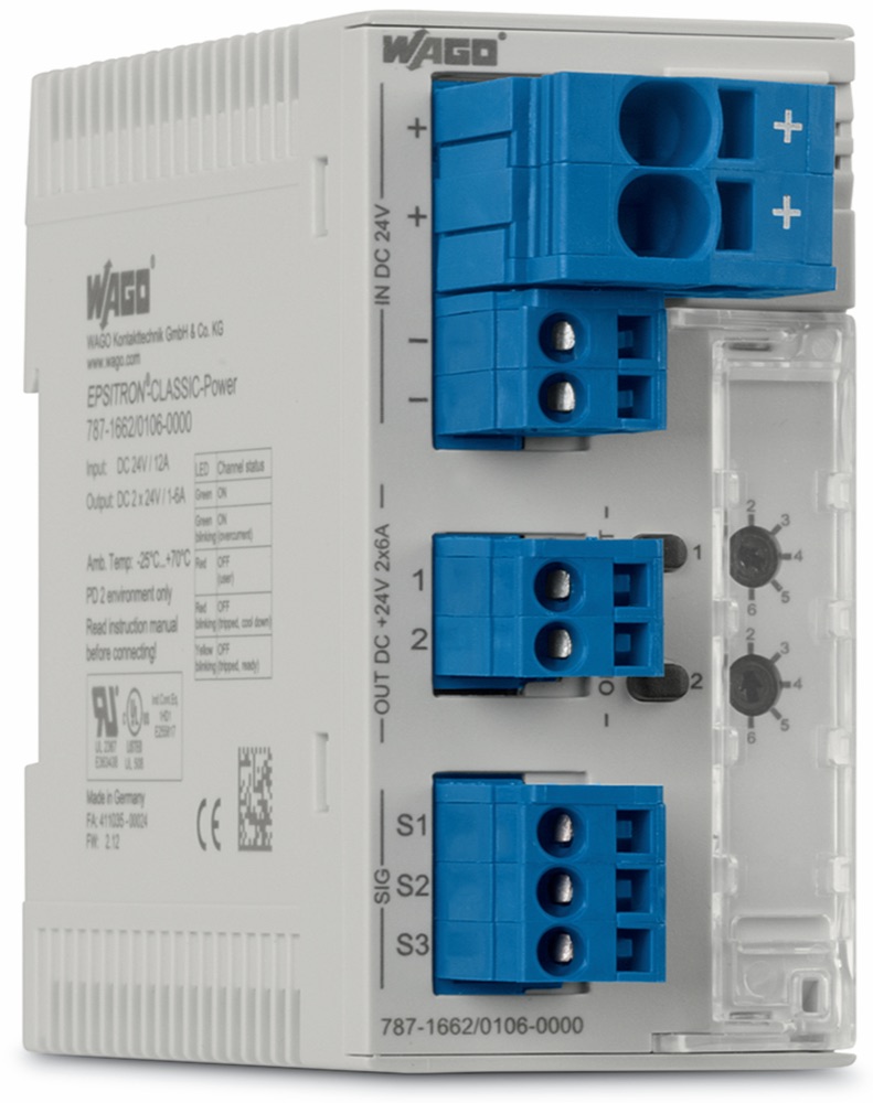 WAGO 787-1662/006-1000 ECB 2-CSAT DC 24 V