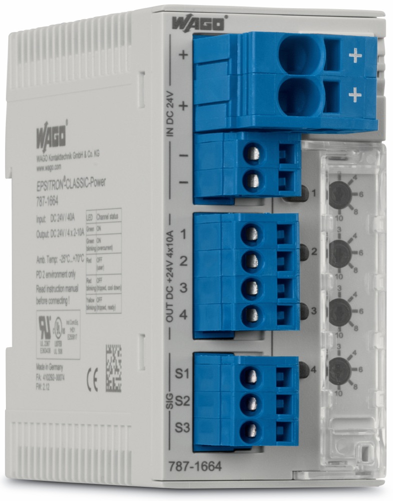 WAGO 787-1664/006-1054 ECB 4CSAT DC 24 V