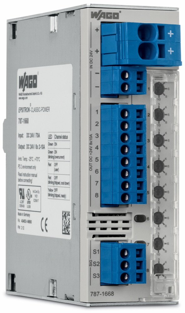 WAGO 787-1668/000-054 ECB 8-CSAT DC 24 V