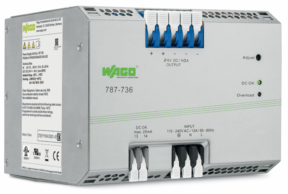 WAGO 787-736 SMPS Eco 1f