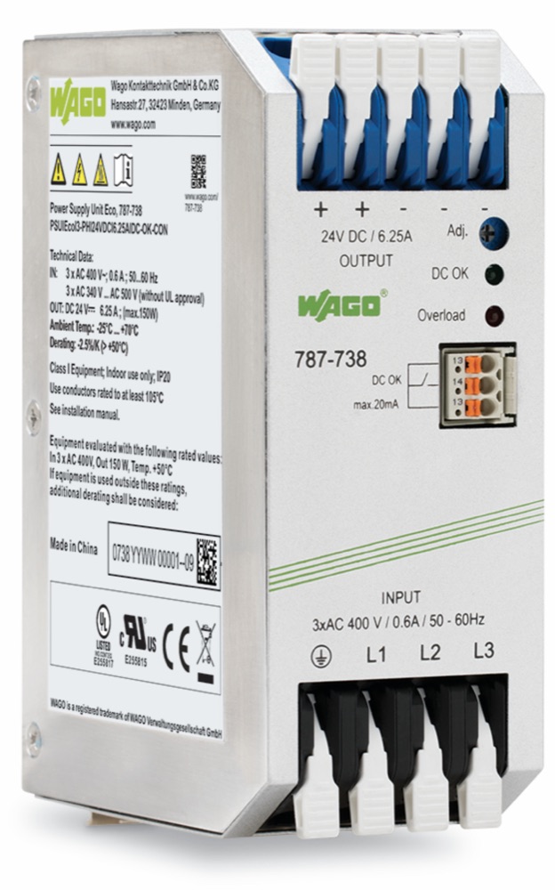 WAGO 787-738 SMPS Eco 3f