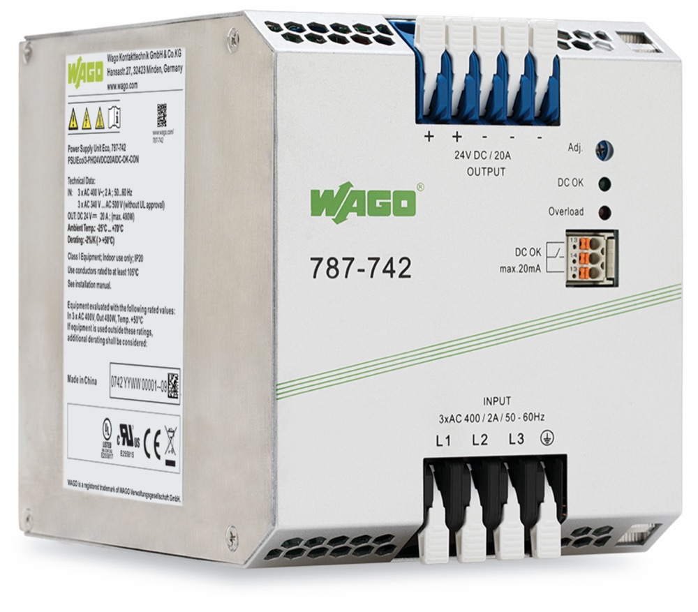WAGO 787-742 SMPS Eco 3f