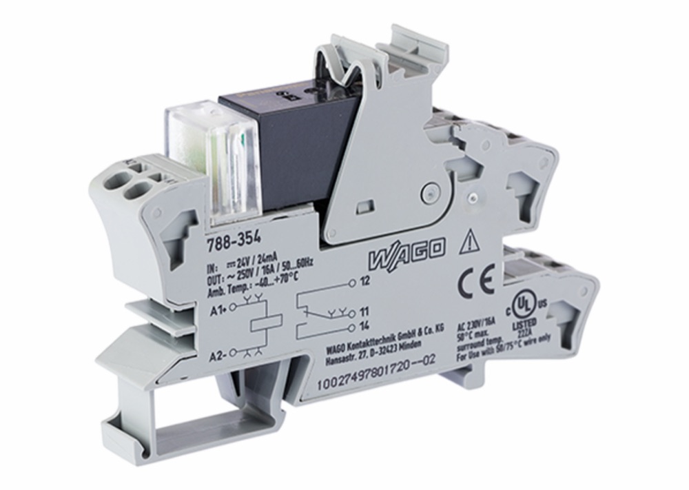 WAGO 788-354 Rel 24VDC, szürke