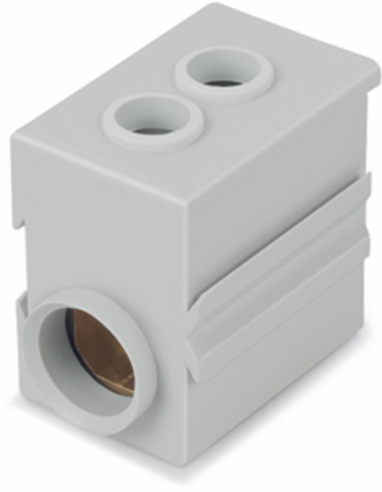 WAGO  811-471 Betápmodul; 35 mm2; a 811-es sorozat biztosítós sorkapcsaihoz, szürke termékfotó