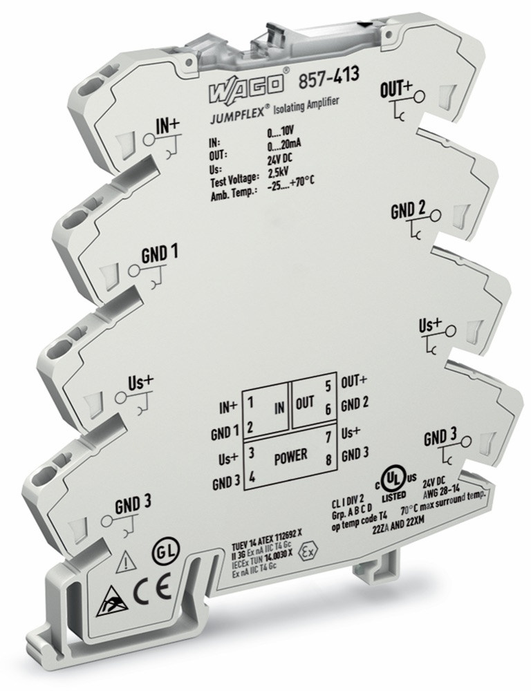 WAGO 857-413 ISO-AMP U I