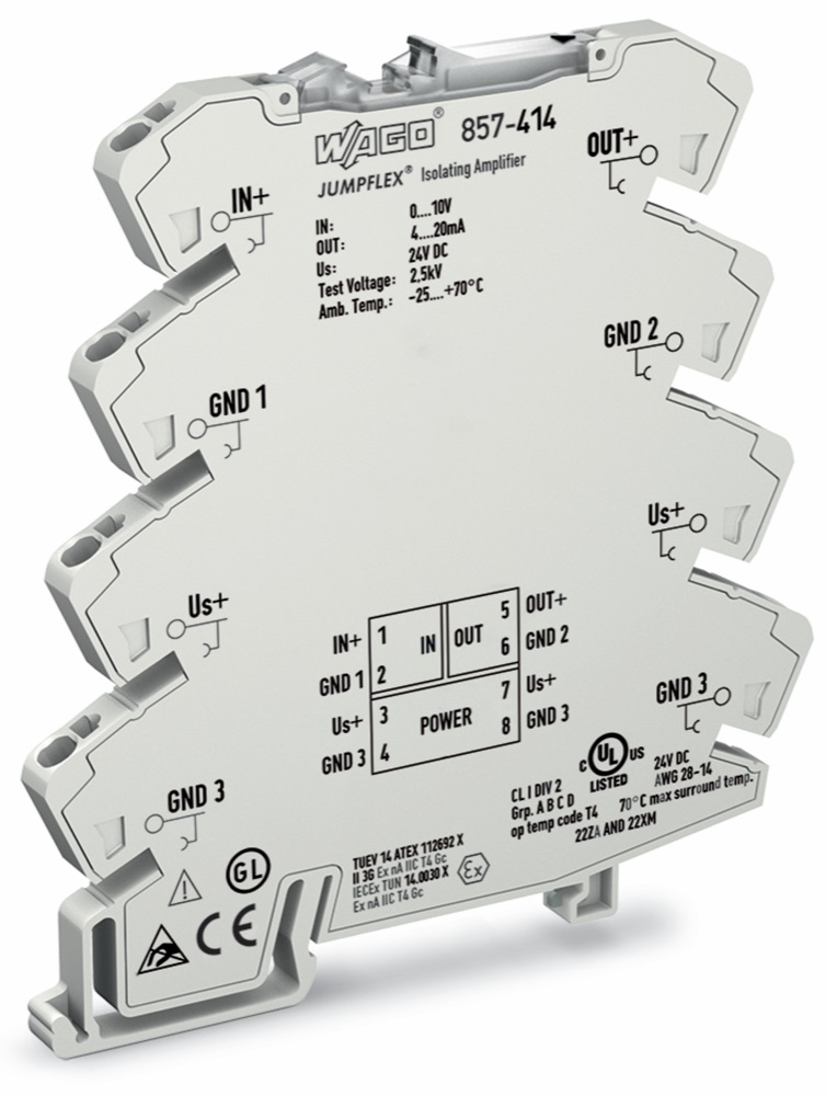 WAGO 857-414 ISO-AMP U I