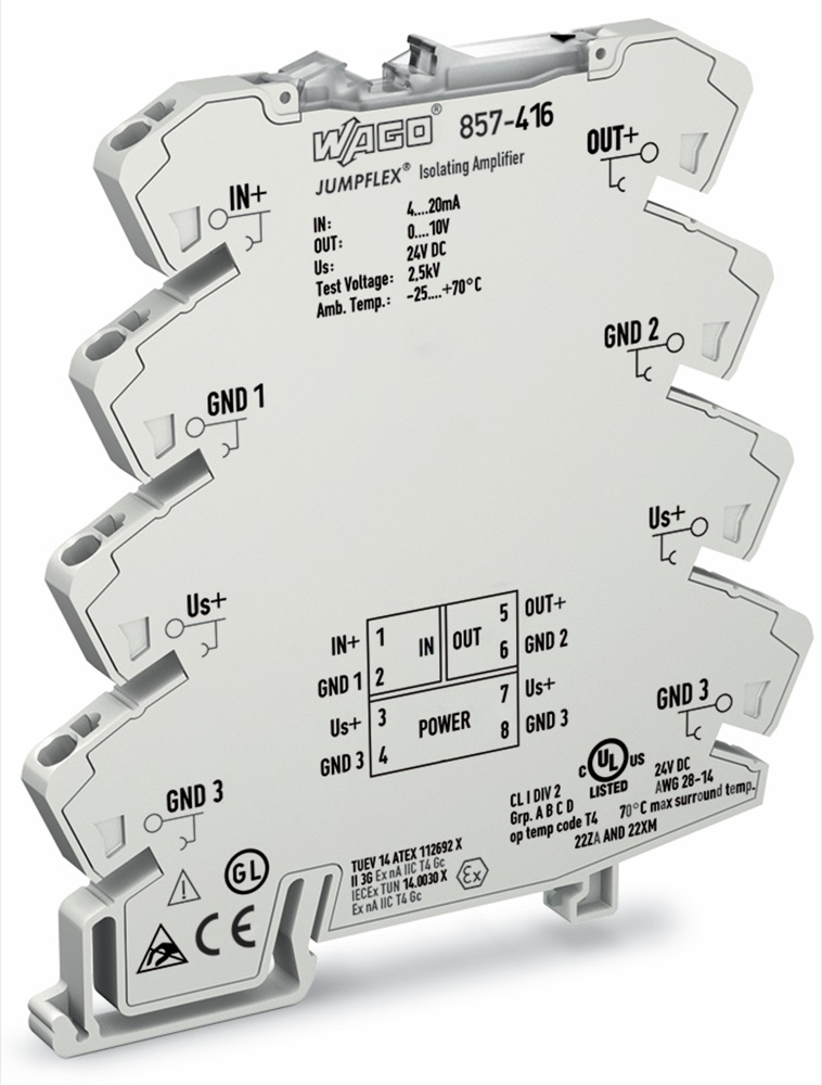 WAGO 857-416 ISO-AMP I U