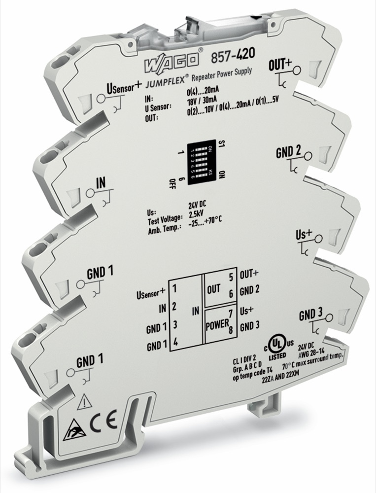 WAGO 857-420 ISO-AMP I UI